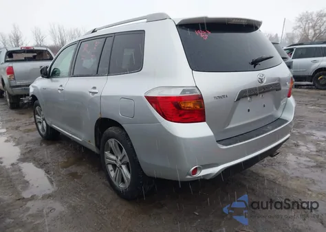 2008 Toyota Highlander Sport from USA, damaged, VIN JTEES43A982094273